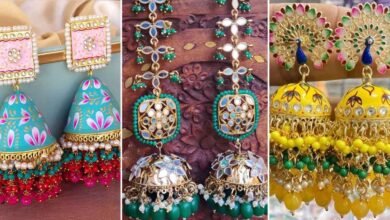 Fancy Jhumka Design : ईयररिंग्स पर टिक जाएंगी निगाहें, साड़ी और सूट के साथ बहुत अच्छे लगेंगे