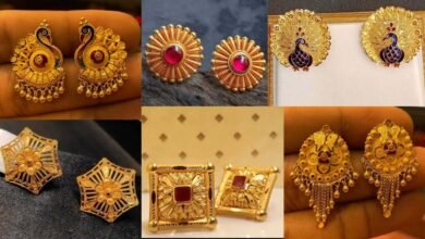 Stylish Daily Wear Gold Earrings 2025 कुछ हटके कलेक्शन