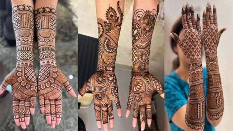 Latest Mehndi Designs : मेहंदी के ये नए डिजाइन बढ़ा देंगी आपके हाथों की खूबसूरती