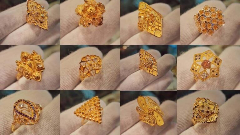 Bridal Gold Ring Designs: बेहद खूबसूरत गोल्ड रिंग डिज़ाइन का कलेक्शन