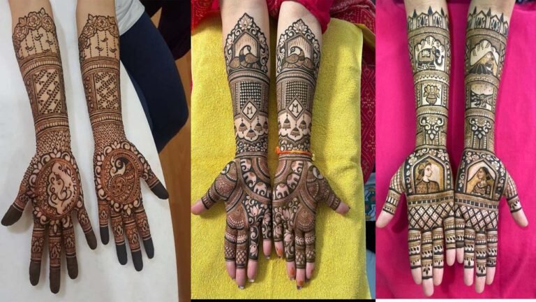 Bridal Mehndi design: दुल्हन के हाथों पर खूब जमेगी ये फ्रंट हैंड मेहंदी डिजाइन, देखें तस्वीरें