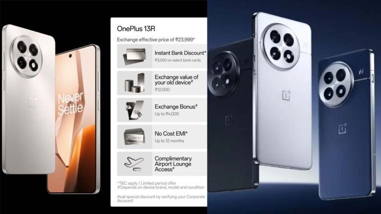OnePlus 13 R की धमाकेदार एंट्री, कमाल के फीचर्स, ₹5 हजार तक की छूट