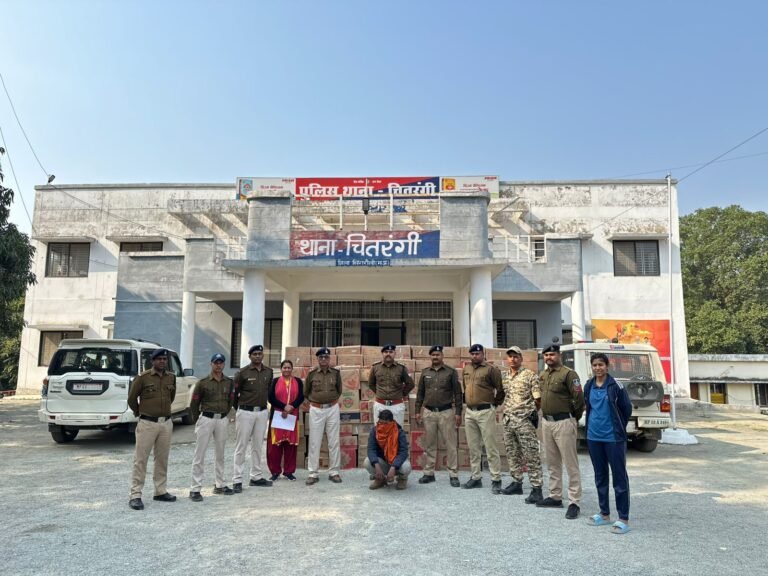 सिंगरौली जिले के जयंत लाई जा रही 25 लाख रुपए की शराब जप्त