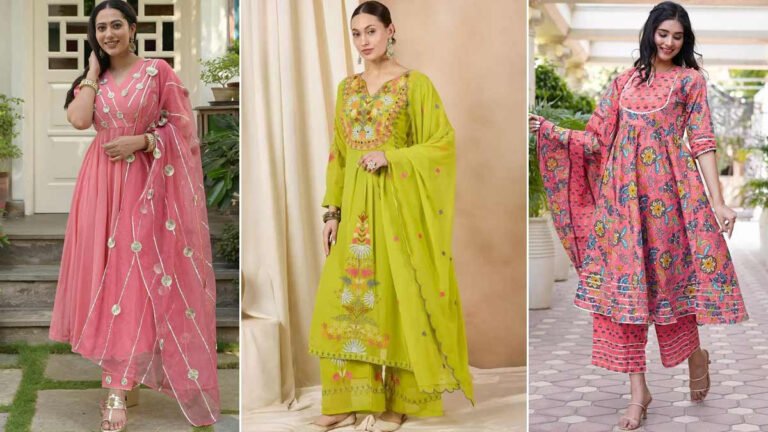 स्टाइलिश Kurta Sets में मिलेंगे क्लासी लुक , दिखने में हैं स्टाइलिश व पहनने में कम्फर्टेबल