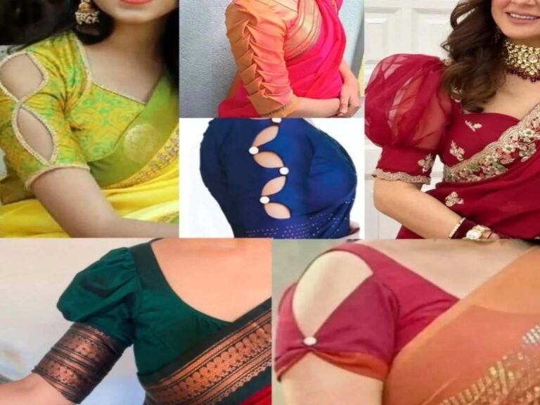 Blouse Design - स्लीव्स ब्लाउज के लिए बनाए गए ये ट्रेंडी डिजाइन्स, हर साड़ी में आपको मिलेगा स्टाइलिश लुक