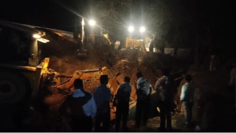 SINGRAULI - सिंगरौली में बड़ा हादसा, पांच घंटे तक चला रेस्क्यू ऑपरेशन, श्रमिक की मौत