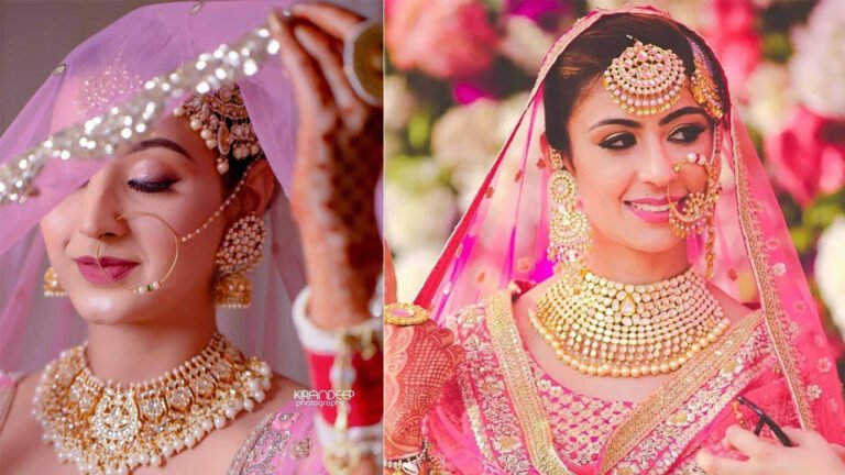 Nath Designs : परफेक्ट वेडिंग लुक के लिए ट्राई करें यह नथ डिजाइन