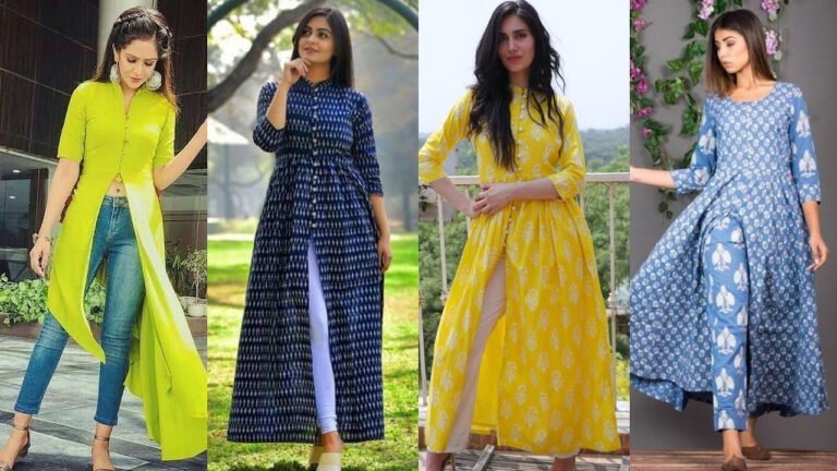 Front Cut Kurti Design : डिजाइनर फ्रंट कट कुर्ती से आप हर जगह पा सकती हैं आकर्षक लुक