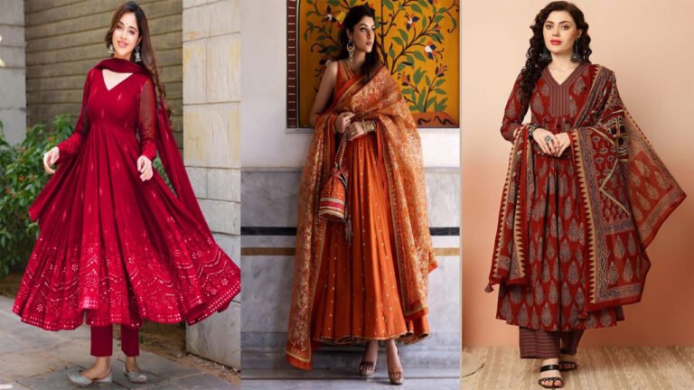 Anarkali Suit design : ये खूबसूरत अनारकली सूट डिजाइन आपको देंगे रॉयल लुक