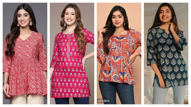 Printed Cotton Short Kurti: प्रिंटेड कॉटन शॉर्ट कुर्ती पैंट, जींस के साथ खूब जांचेगी