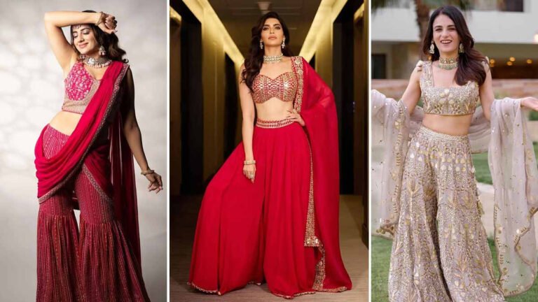Sharara suit design: शरारा के साथ पहनें ये स्टाइलिश ब्लाउज आपके लुक में चार चांद लगा देगा