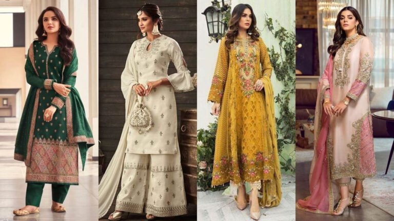 Pakistani Suit Design : नए डिज़ाइन का पाकिस्तानी सूट को स्टाइल करें और पाएं परफेक्ट लुक