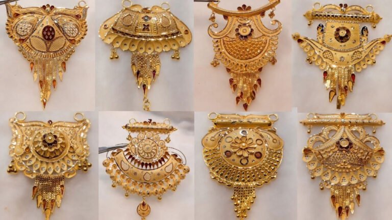 Gold Mangalsutra Designs: ये मंगलसूत्र डिजाइन साड़ी और सूट के साथ स्टाइलिश दिखेंगे