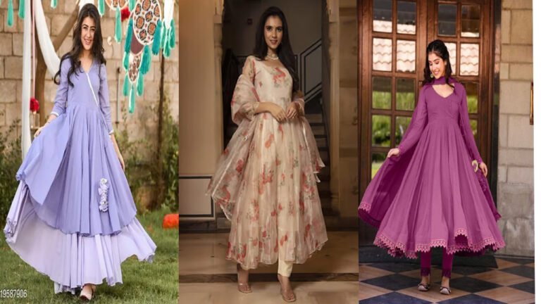 Anarkali Suit Designs: गर्मियों में बरकरार रहेगा आपका स्टाइल, ट्राई करें ये फ्लोरल अनारकली सूट