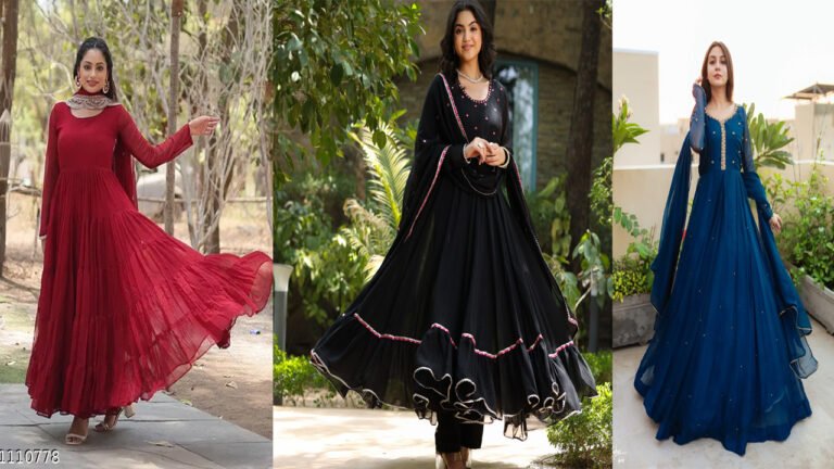 Anarkali Suit design: अनारकली सूट के यह लेटेस्ट डिज़ाइन हैं बेहद खूबसूरत है ,आप भी ट्राई सकती है