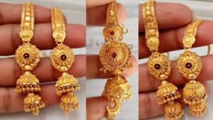 Gold Jhumka Designs: गोल्ड झुमकों के ये डिजाइन ट्राई करें, दिखेंगे और भी खूबसूरत