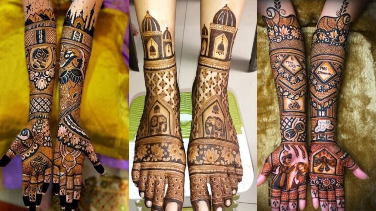 Bridal Mehndi Design: दुल्हन इन ट्रेंडी मेहंदी डिजाइनों को आजमाएं