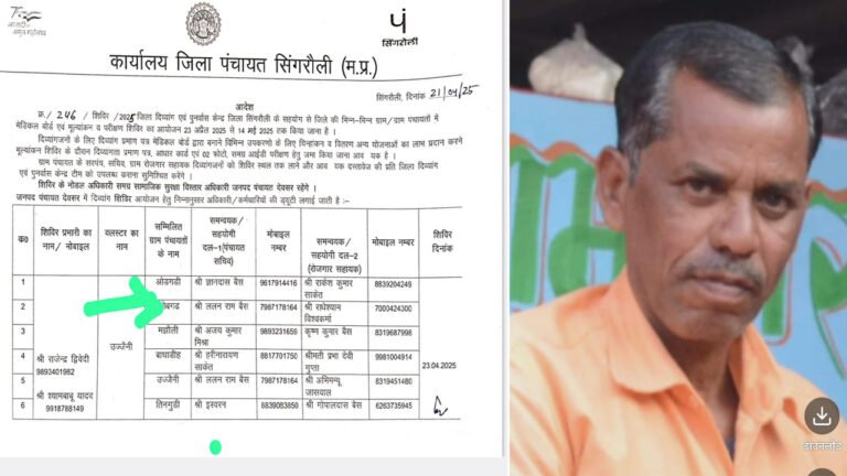 Singrauli में अब भूत करेंगे ड्यूटी, अधिकारियों की लापरवाही आई सामने