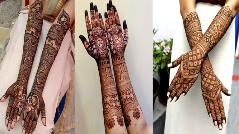 Mehndi Design: स्टाइलिश दुल्हन मेहंदी डिजाइन शादी के लिए है परफेक्ट