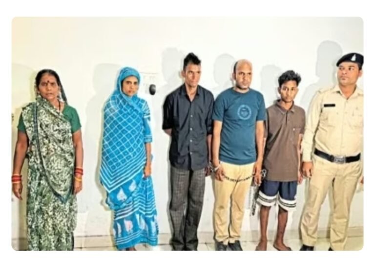 Crime News : महिला ने अपने पति को मरवाया, बेटे और मां ने दिया साथ