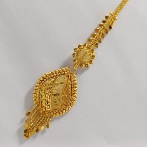 Gold maang tikka design: खूबसूरत गोल्ड मांग टीका डिज़ाइन देखे 1 Gold maang tikka design: खूबसूरत गोल्ड मांग टीका डिज़ाइन देखे