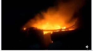 SINGRAULI - जयंत इलाके में गैस से लगी आग, घर जलकर हुआ राख