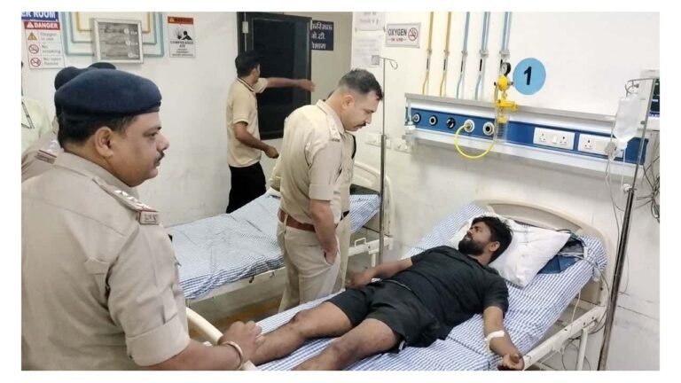 MP NEWS - रतलाम में बिहार पुलिस का वाहन पलटा, दो कर्मियों की मौत