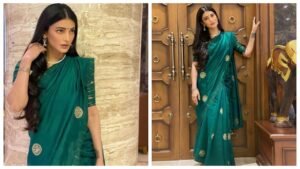 Green Saree for Sawan : खूब ट्रेंड कर रही हैं हरी साड़ियां, सावन में पहनने के लिए रहेंगी परफेक्ट 1 Green Saree for Sawan : खूब ट्रेंड कर रही हैं हरी साड़ियां, सावन में पहनने के लिए रहेंगी परफेक्ट