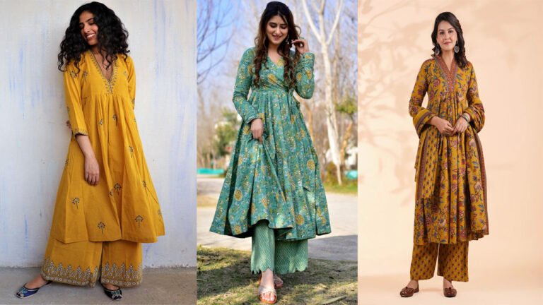 बेहद खूबसूरत Floral Print Kurti के लेटेस्ट डिज़ाइन देखे