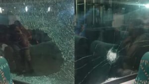 भोपाल- दिल्ली शताब्दी एक्सप्रेस पर पथराव