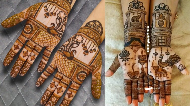 Mehndi design: लेटेस्ट ट्रेंडी मेहंदी के देखें टॉप कलेक्शन