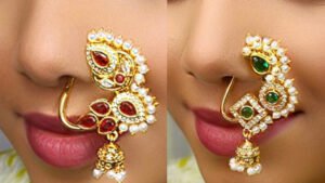 Gold Nath Designs : बेटी को गिफ्ट में दिया जा सकता है गोल्ड नाथ