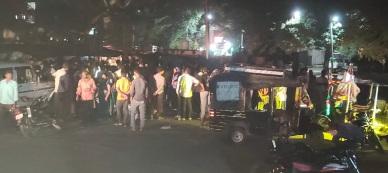 Singrauli - बस चालक ने बाइक सवार को कुचला, मौत के बाद शुरू हुआ हंगामा