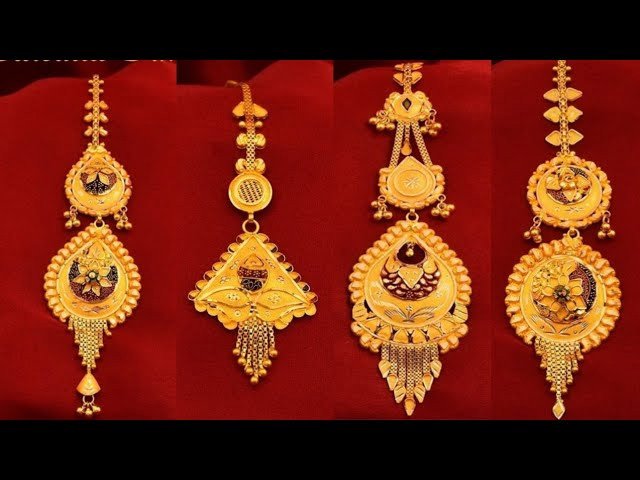 Gold Maang Tikka 2025 : ये मांग टीका डिजाइन आपकी बहु को आएगी पसंद, देगा रॉयल लुक