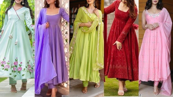 Floral Print Kurti Design : फ्लोरल प्रिंट वाले इन खूबसूरत डिज़ाइन वाले सूट्स को पहनें