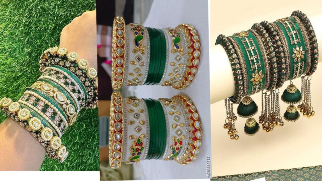 Green Punjabi Chura: हरियाली तीज पर पहनें ग्रीन चूड़ा के लेटेस्ट डिजाइन