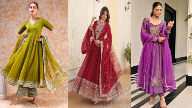 Anarkali Salwar Suit : इस फेस्टिव सीजन डिस्काउंटेड प्राइस पर ऑर्डर करें अनारकली सलवार सूट