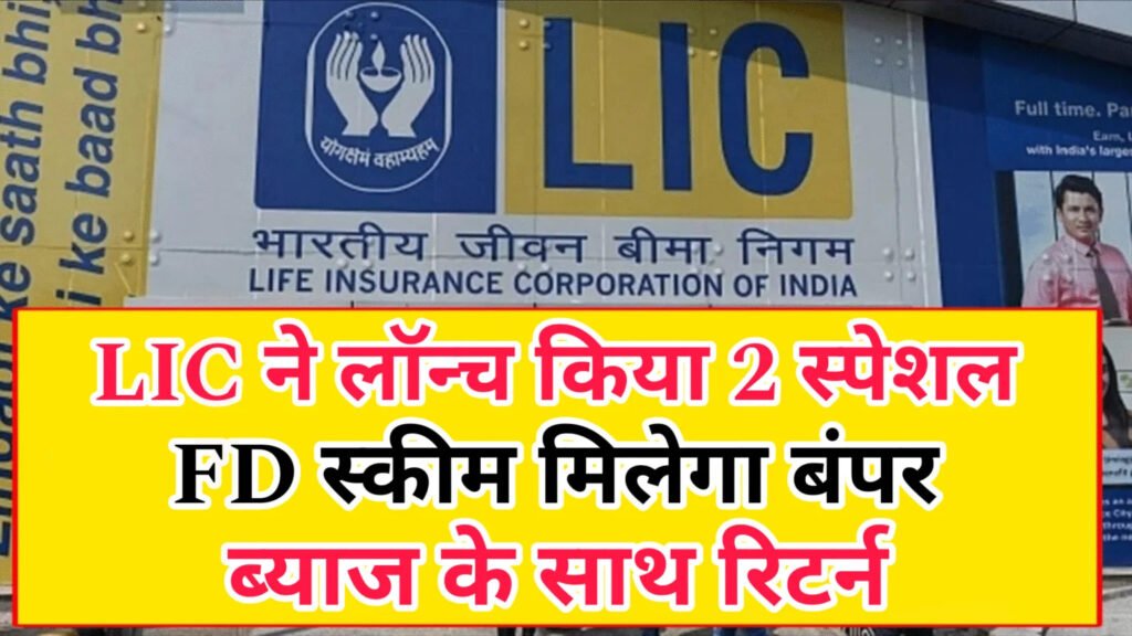 LIC FD Scheme: LIC ने लॉन्च की दो खास FD स्कीम, ब्याज के साथ मिलेगा बंपर रिटर्न
