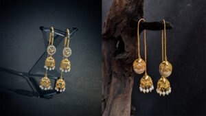 Gold Earring Design: पार्टी वियर के लिए बेस्ट रहेंगे ये खूबसूरत सुई-धागा ईयररिंग, देखें डिज़ाइन
