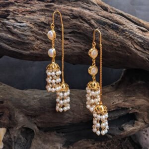 Gold Earring Design : पार्टी वियर के लिए बेस्ट रहेंगे ये खूबसूरत सुई-धागा ईयररिंग, देखें डिज़ाइन