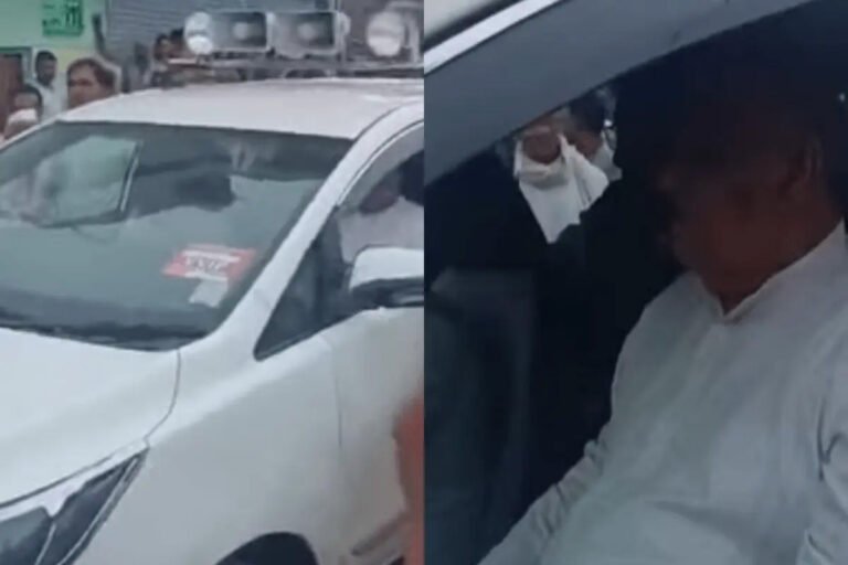 MP News- गुस्साई भीड़ ने रोका MP के मंत्री का काफिला, सुनाई खरी-खरी, Video Viral