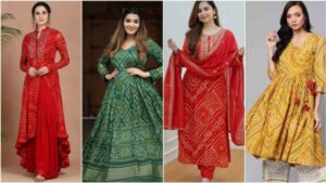 Bandhani Print Kurti: खूबसूरत लुक के लिए बांधनी प्रिंट की कुर्ती पहनें, यहां देखें डिज़ाइन