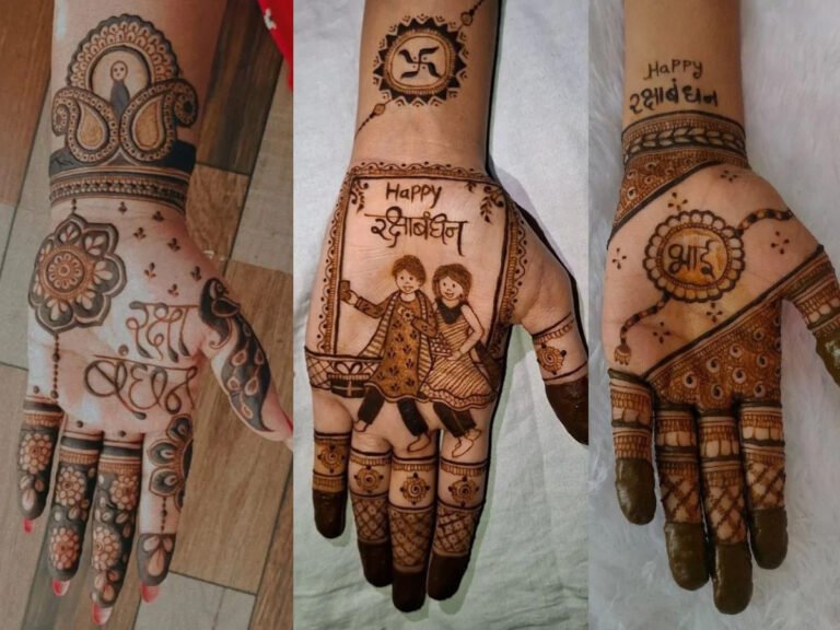 Raksha Bandhan Mehndi Designs: ये ट्रेंडिंग मेहंदी डिज़ाइन, भाई-बहन के बीच निखरेगा ख़ास प्यार