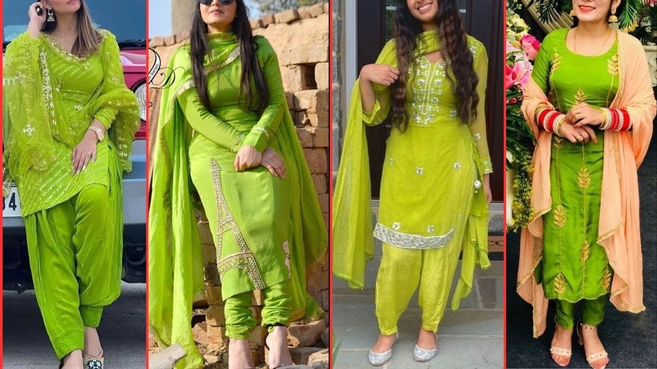 Green Churidar Suit : हरे चूड़ीदार सूट के खूबसूरत डिज़ाइन जो आपको देंगे स्टाइलिश लुक