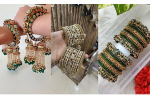 Green Bangles Design: हरी चूड़ियों की खूबसूरती बढ़ा देंगे ये खूबसूरत कंगन, देखें एक से एक डिज़ाइन