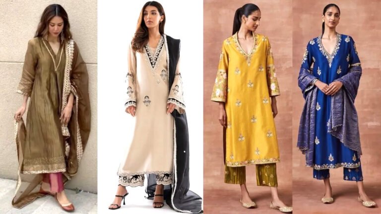 Silk Suit Set- 2025 के लिए चंदेरी सिल्क सूट सेट का लेटेस्ट डिज़ाइन देखे