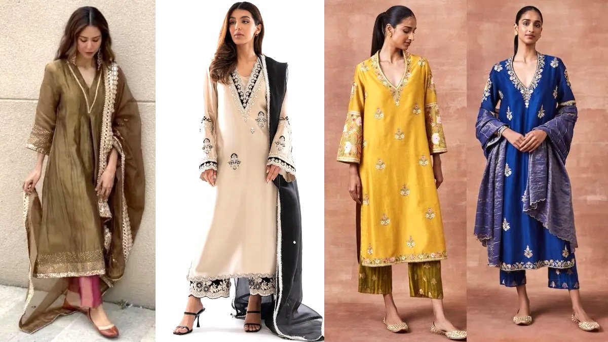 Silk Suit Set- 2025 के लिए चंदेरी सिल्क सूट सेट का लेटेस्ट डिज़ाइन देखे