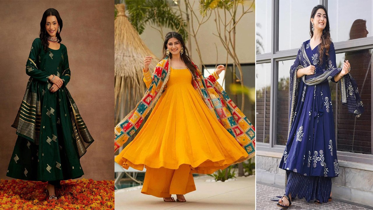 Stylish Frock Suit: सावन में फ्रॉक सूट पहनकर दिख सकती हैं फैशनेबल, देखें ऑप्शन