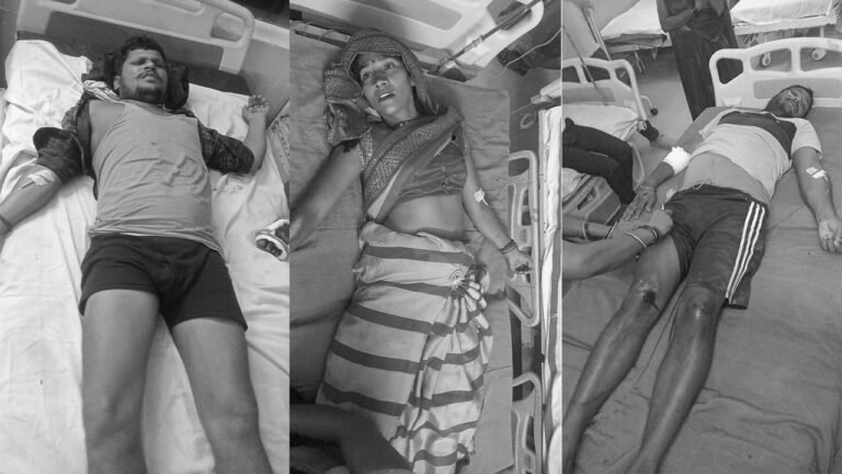 SINGRAULI - बस ने बाइक सवार को मारी ठोकर, 3 घायल