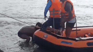 MP News -पत्नी के सामने तेज पानी के बहाव में बह गया पति, देखती रही पत्नी